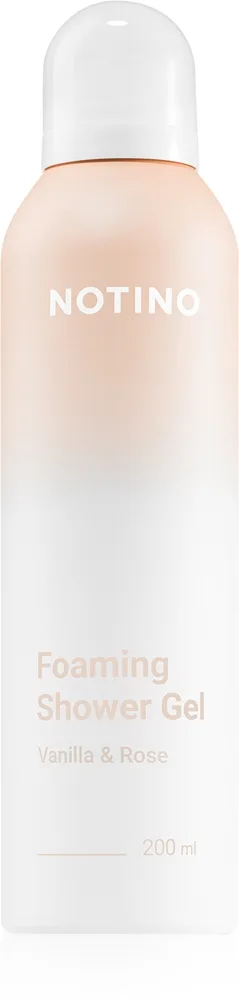 Notino Foaming Shower Gel Vanilla & Rose Duschskum 200 ml