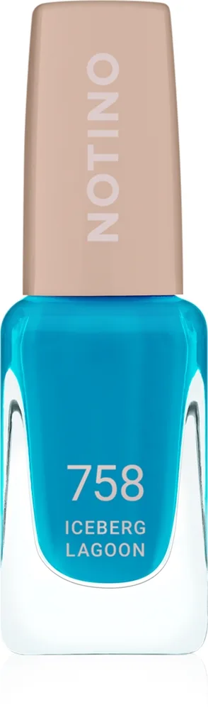 Notino Gel Effect Nail Polish Geleeffekt neglelak 758 Iceberg Lagoon 10 ml