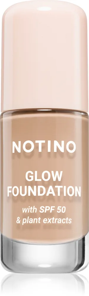 Notino Glow Foundation With SPF 50 & Plant Extracts Lysende foundation SPF 50 01 Light Cool 30 ml