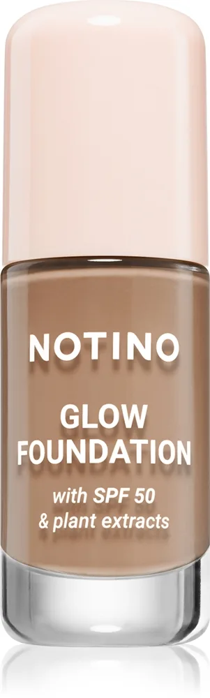 Notino Glow Foundation With SPF 50 & Plant Extracts Lysende foundation SPF 50 01 Medium Neutral 30 ml