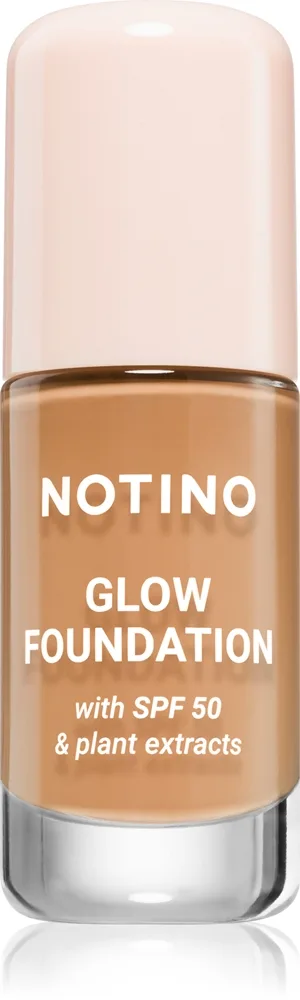 Notino Glow Foundation With SPF 50 & Plant Extracts Lysende foundation SPF 50 02 Medium Deep Neutral 30 ml
