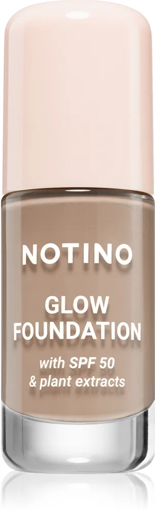 Notino Glow Foundation With SPF 50 & Plant Extracts Lysende foundation SPF 50 03 Light Medium Cool 30 ml