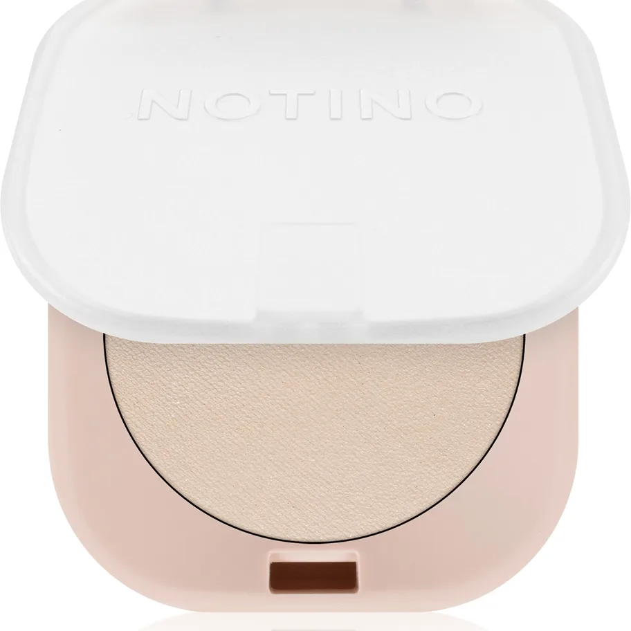Notino Glow Perfecting Powder kirkastava puristepuuteri Peach 4.5 g
