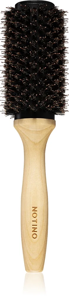 Notino Hair Collection Ceramic hair brush with wooden handle keramisk hårborste med handtag av trä Ø 33 mm 1 st.