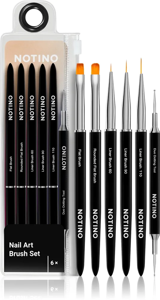Notino Nail Tools Nail Art Brush Set Børstesæt til negle