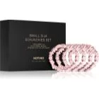 Notino Silk Collection Small Scrunchie Set uppsättning med hårsnoddar av siden Skugga Pink