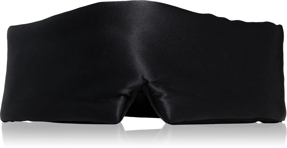 Notino Silk Collection Travel Sleeping Mask Black sovmask Black 1 st.
