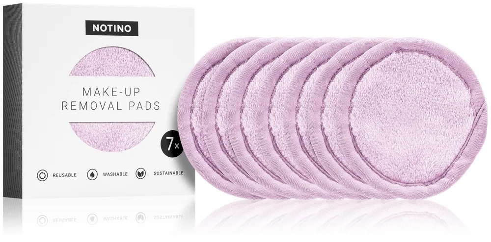 Notino Spa Collection Make-up removal pads rondeller för sminkborttagning Skugga Lilac 7 st.
