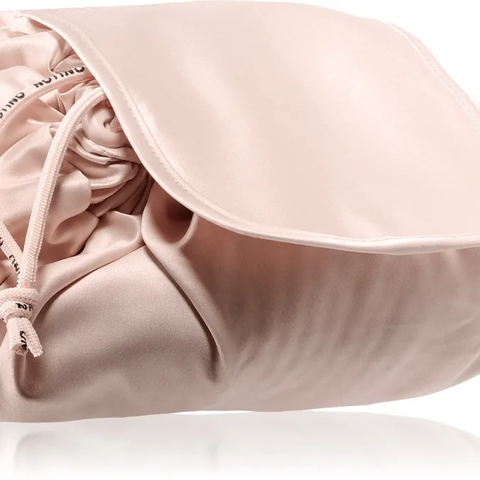 Notino Travel Collection Drawstring Make-Up Bag tilava meikkilaukku Beige 1 kpl