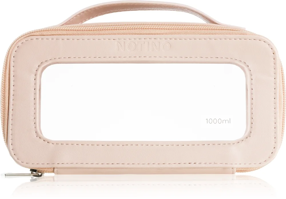 Notino Travel Collection In-Flight Pouch meikkikotelo Beige 20x10x5 cm 1 kpl