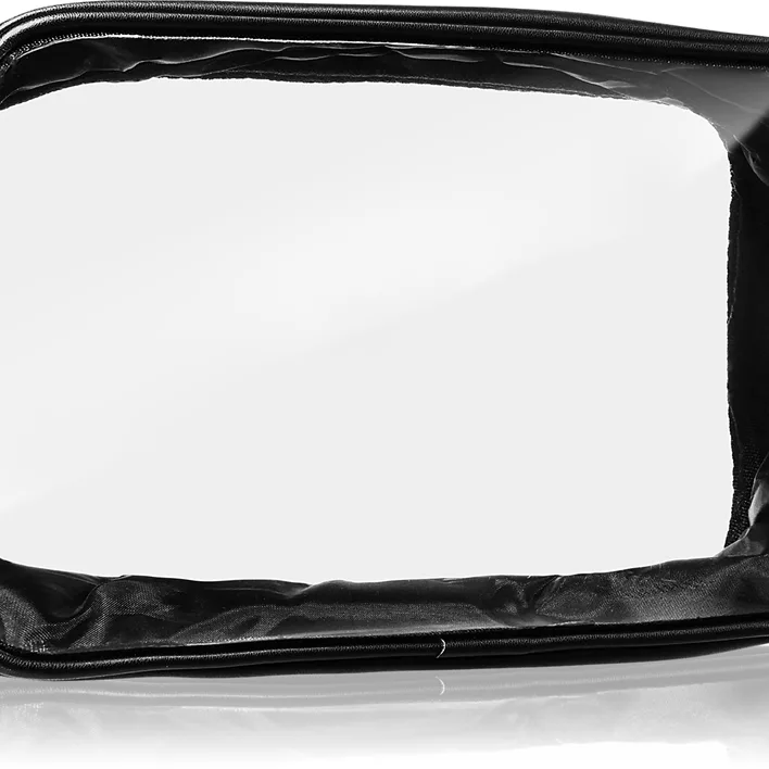 Notino Travel Collection Large Clear Organizer läpinäkyvä meikkipussi L Black 26x14x8,5 cm 1 kpl
