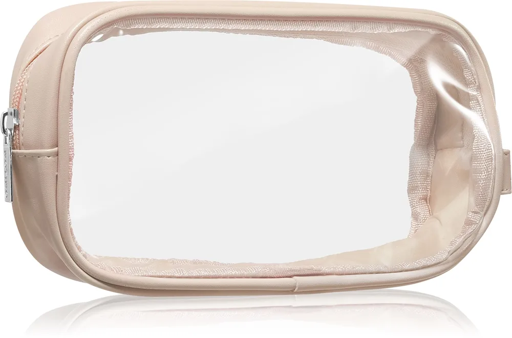 Notino Travel Collection Small Clear Organizer Transparent makeuptaske Transparent S Beige 20x10x5 cm 1 stk.