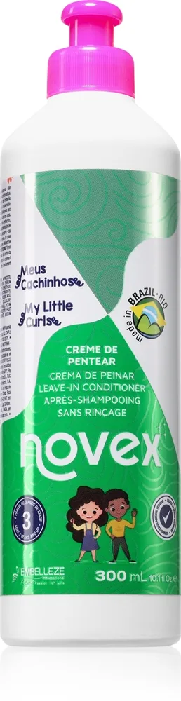 Novex My Little Curls hiuksiin jätettävä hoitoaine kiharille hiuksille lapsille 300 ml