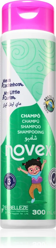 Novex My Little Curls shampoo kiharille hiuksille lapsille 300 ml
