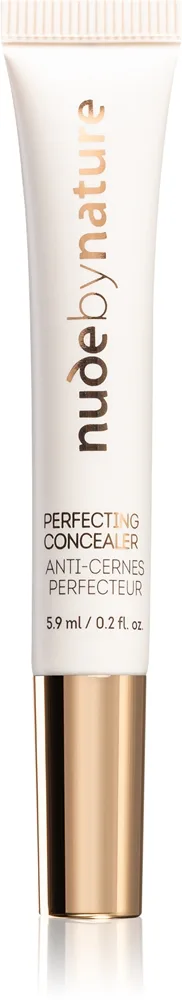 Nude by Nature Perfecting Concealer Flydende dækkende concealer Skygge 05 Sand 5.9 ml