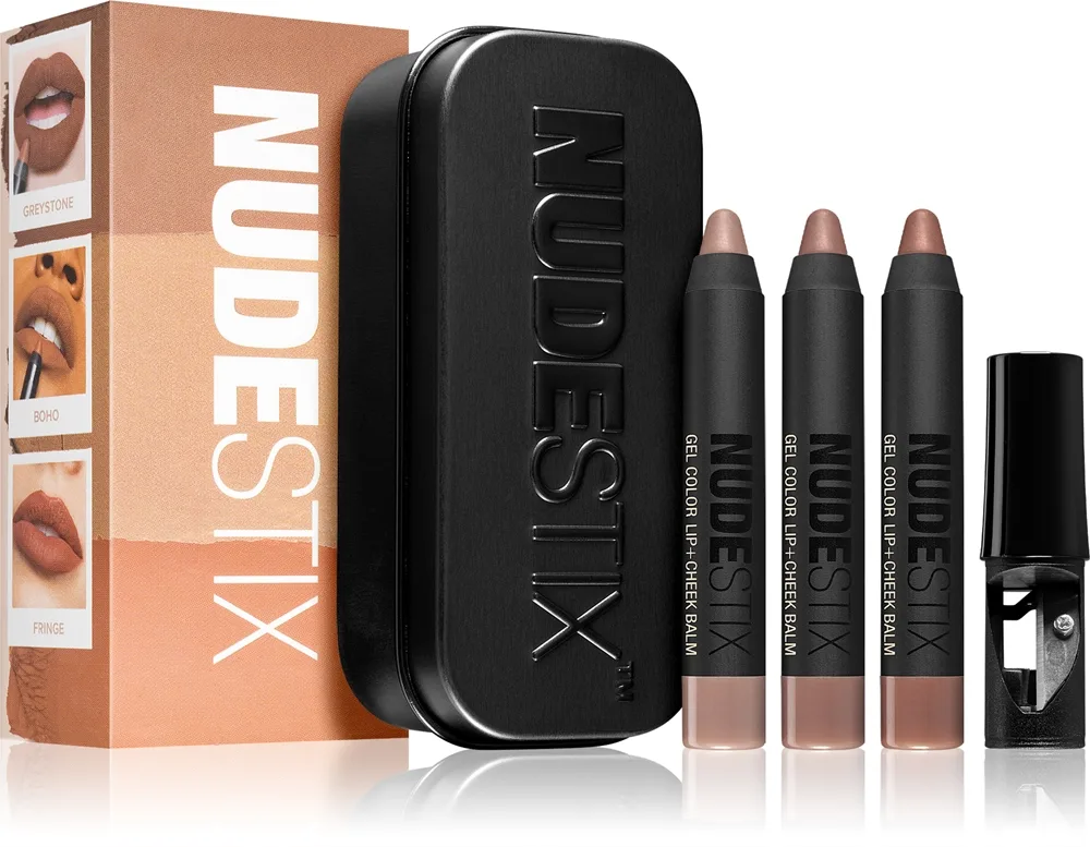 Nudestix 90's Nude Mini Lips Mat læbesæt