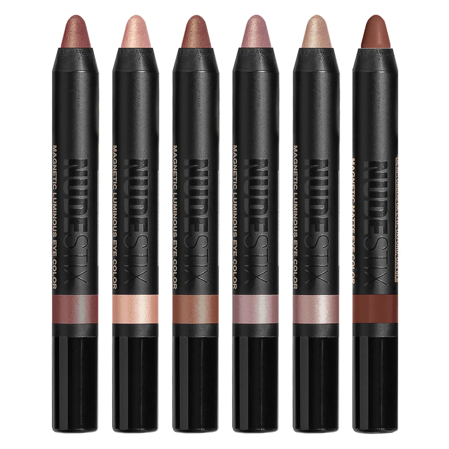 NUDESTIX Nude Beach 6-Piece Eye Palette Ögonskuggspalett
