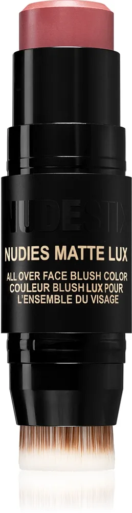 Nudestix Nudies Matte Lux multifunktionel makeup til øjne, læber og ansigt Skygge Rosy Posy 7 g