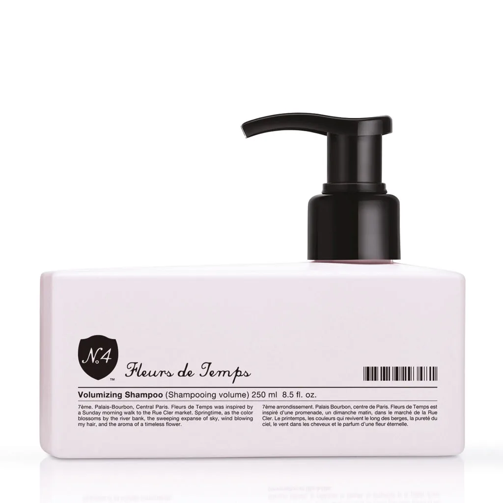 Number 4 Fleurs de Temps Volumizing Shampoo 250 ml