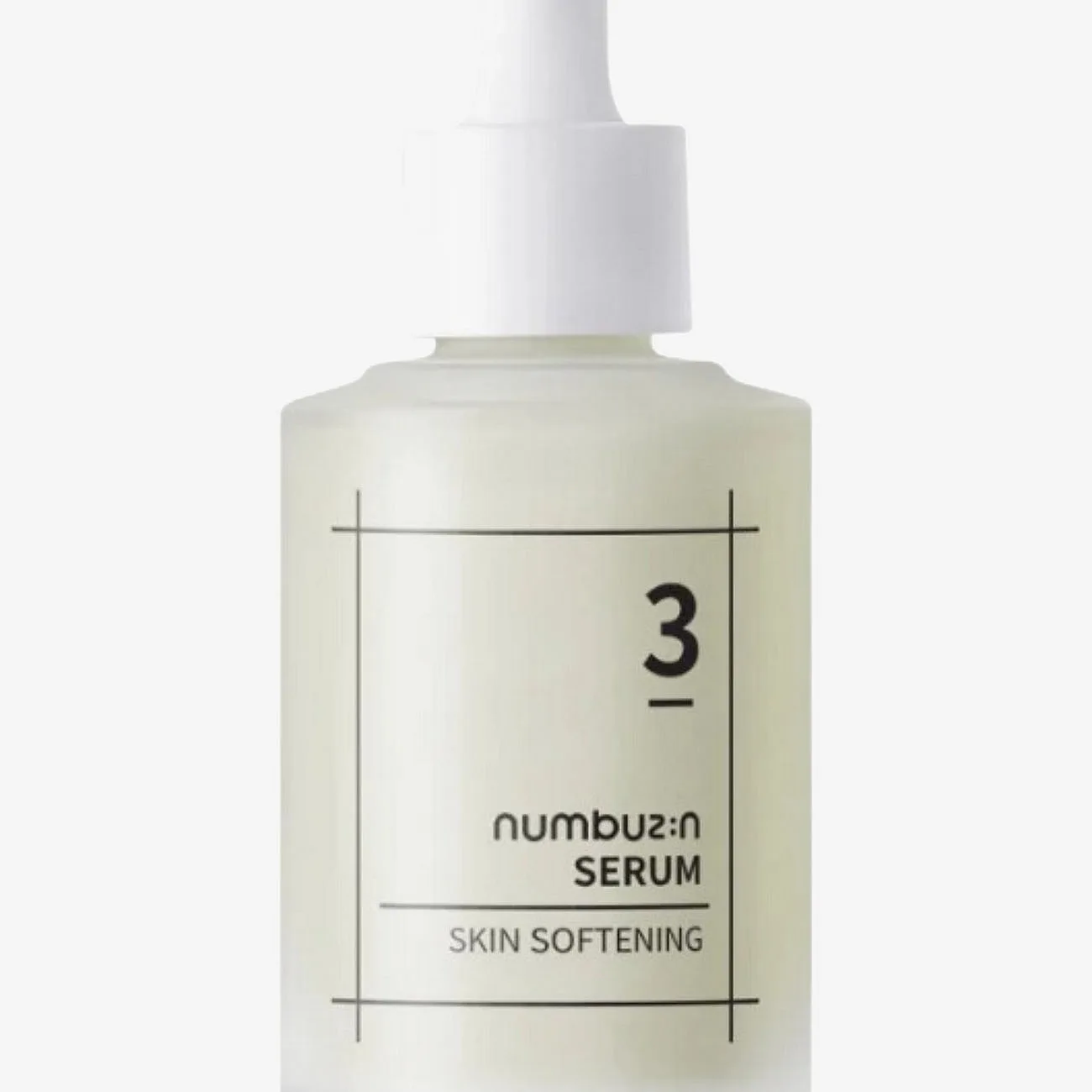 Numbuzin No. 3 Skin Softening Serum Mjukgörande serum för lyster och återfuktning 50 ml