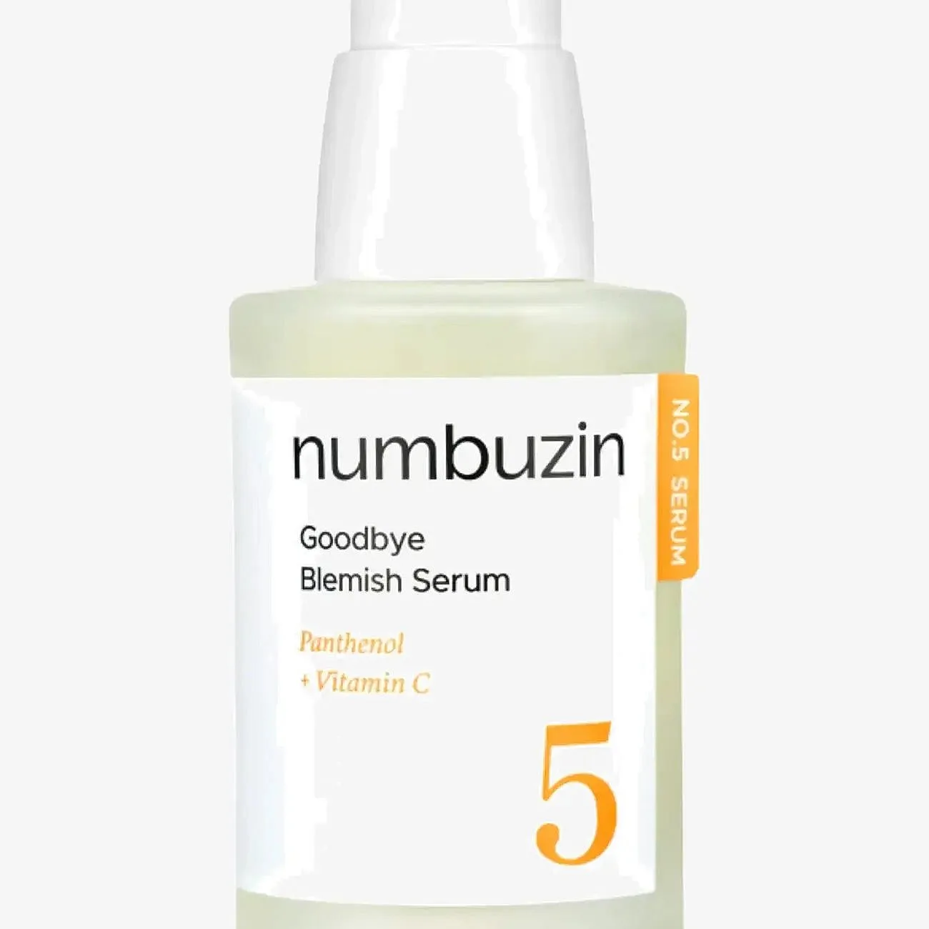 Numbuzin No. 5 Goodbye Blemish Serum Intensiv revitaliserande serum för att behandla hudbristningar 50 ml