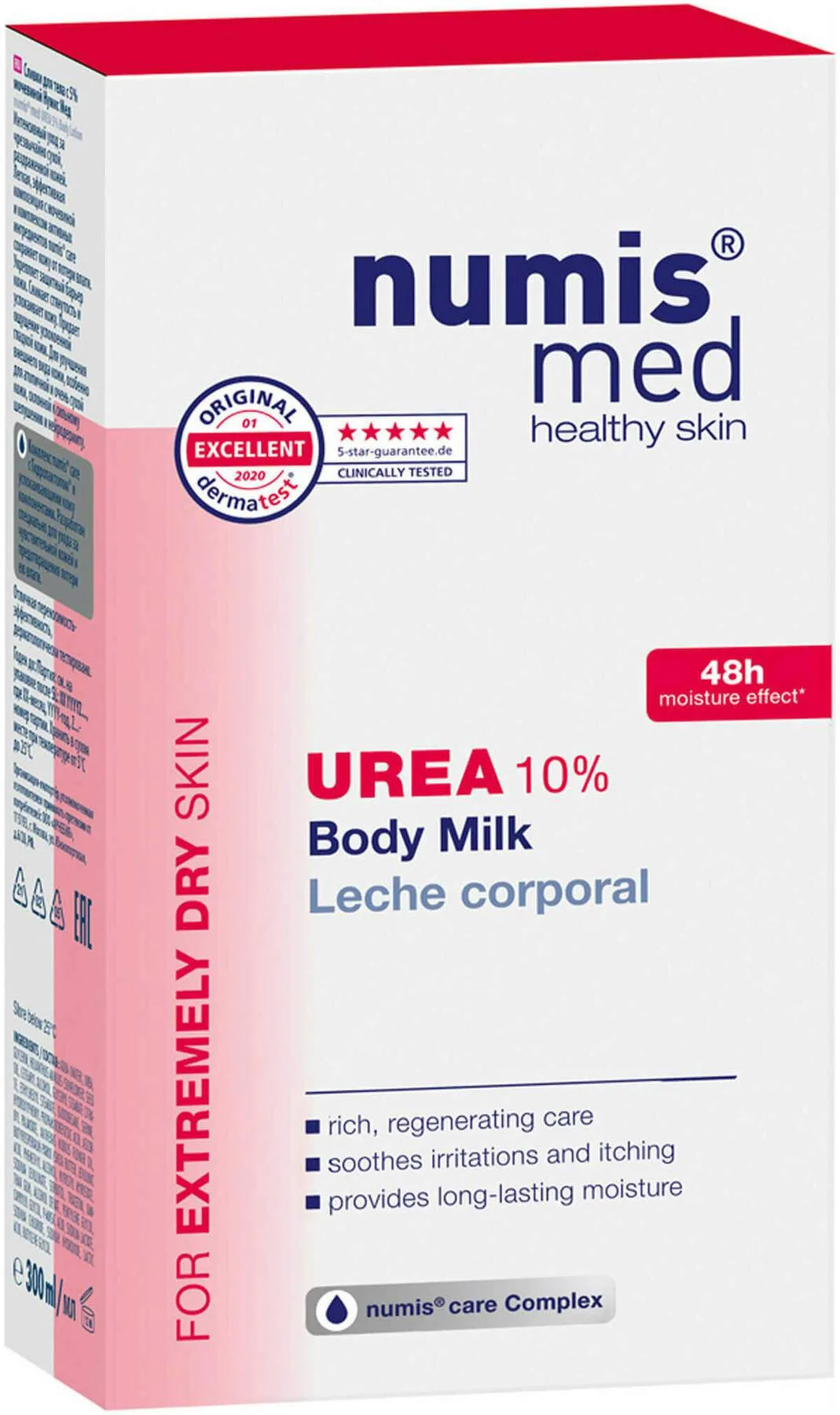 Numis Med Urea 10% Körpermilch 300 ml - Für sehr trockene Haut