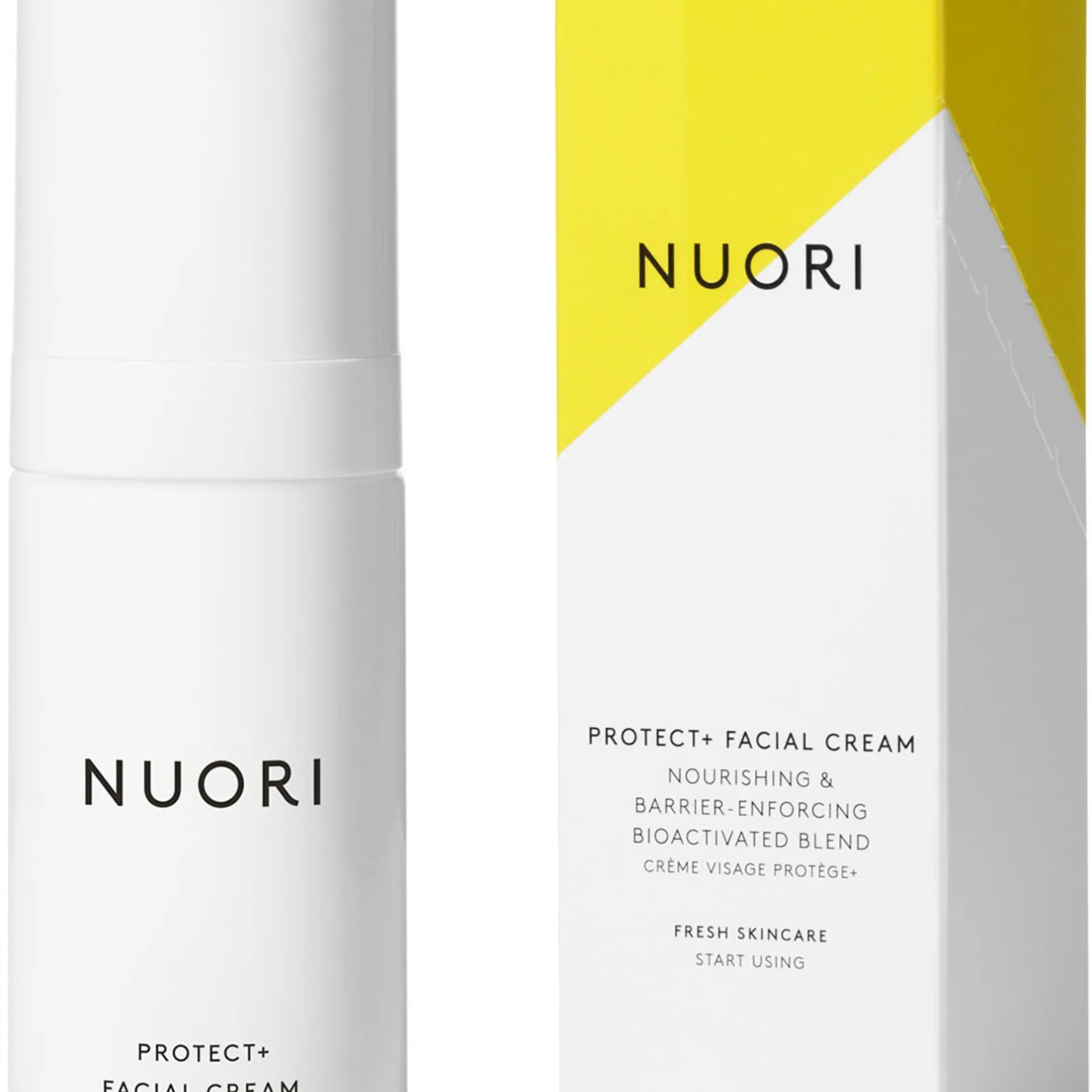 Nuori Protect+ Facial  Cream Fragrance Free - White - 30 ml