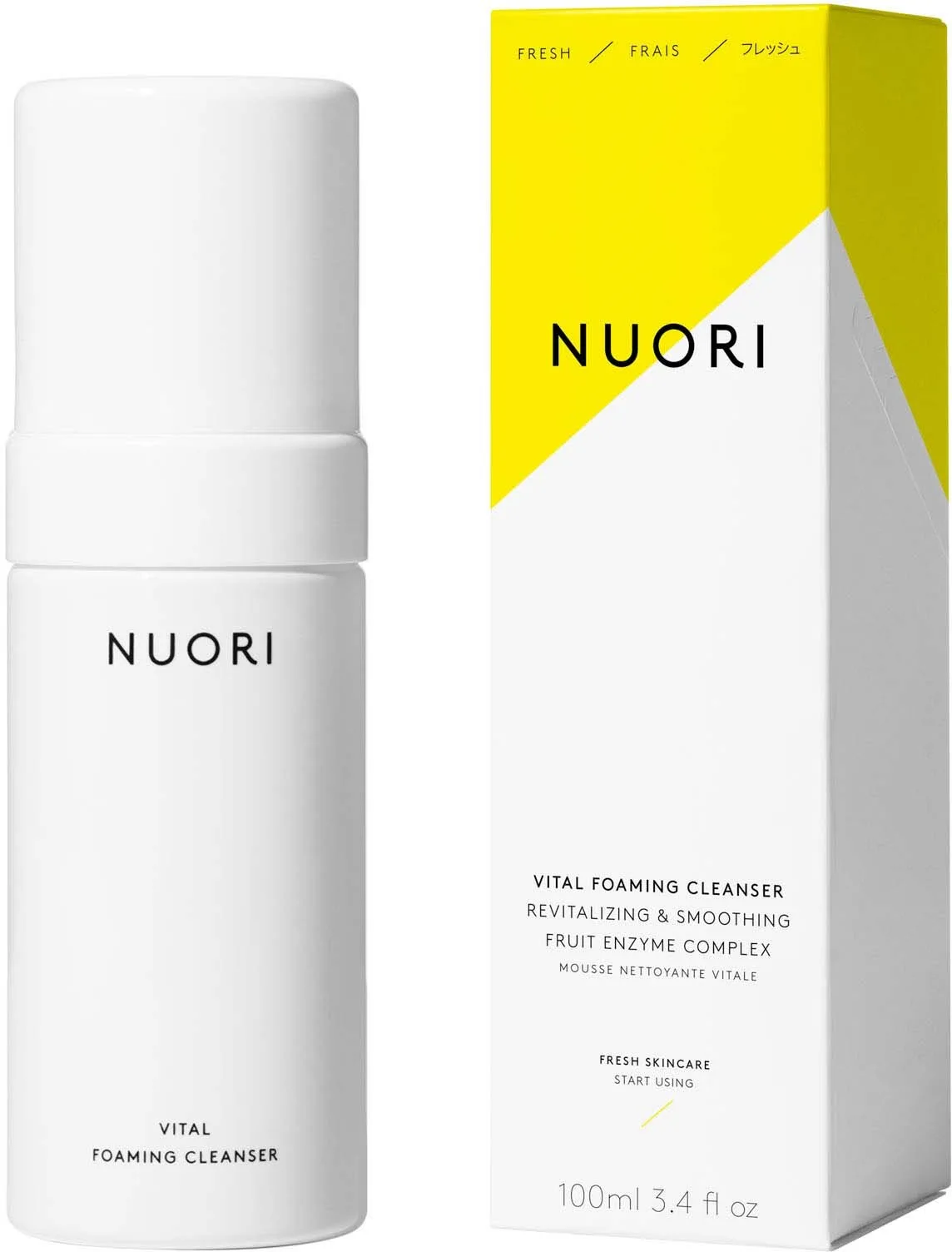 Nuori Nuori Vital Foaming Cleanser - Nude - 100 ml