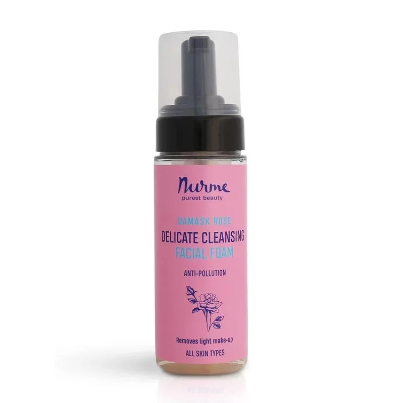 Nurme ruusuvettä sisältävä kasvojen puhdistusvaahto 150 ml