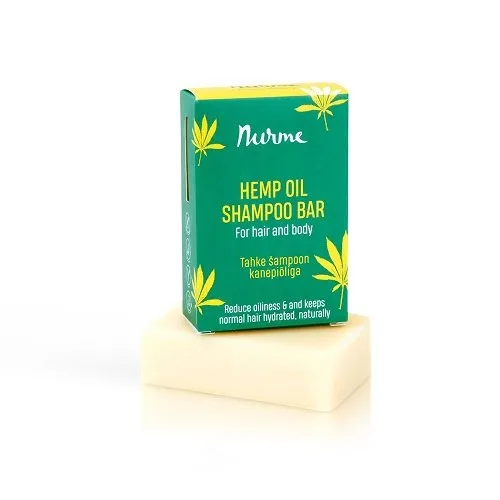 Nurme Hemp Oil Shampoo Bar hamppupalashampoo 100 g