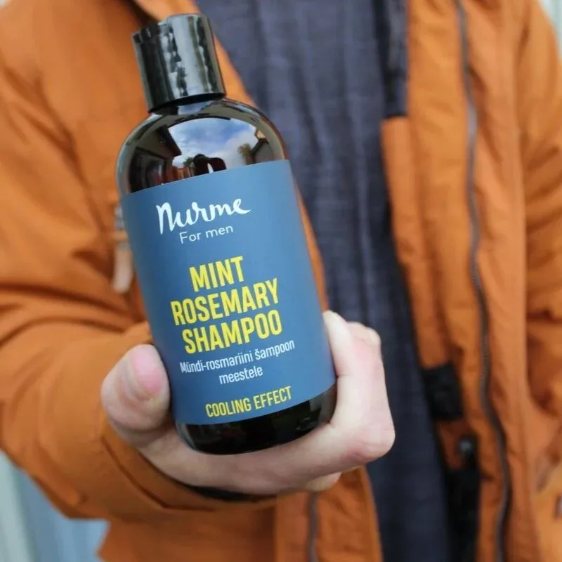 Nurme Mint+Rosemary Shampoo for Men -Virkistävä shampoo miehille 250ml
