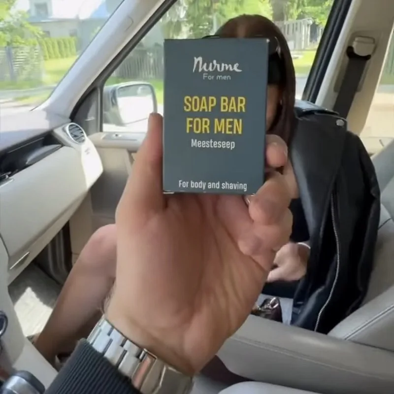 Nurme Soap Bar for Men monikäyttöinen palasaippua miehille 100 g