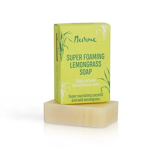 Nurme Lemongrass Soap virkistävä sitruunaruohopalasaippua 100 g