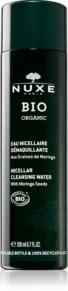 Nuxe Bio Organic Rengörande micellärt vatten 3-i-1 200 ml
