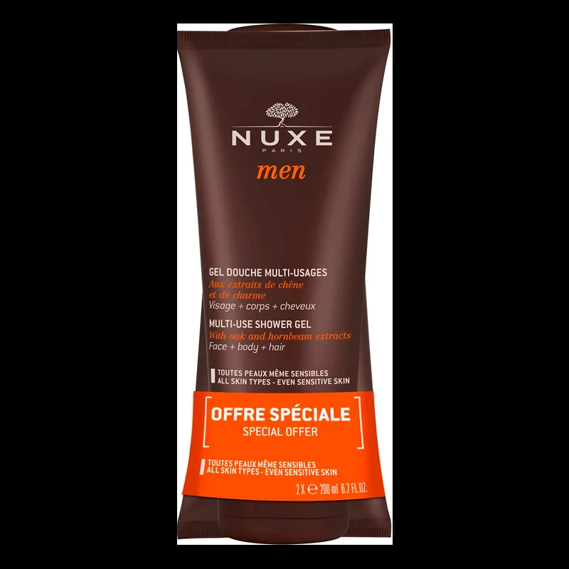 NUXE Men Shower Gel Duo Pack (2x150 ml)