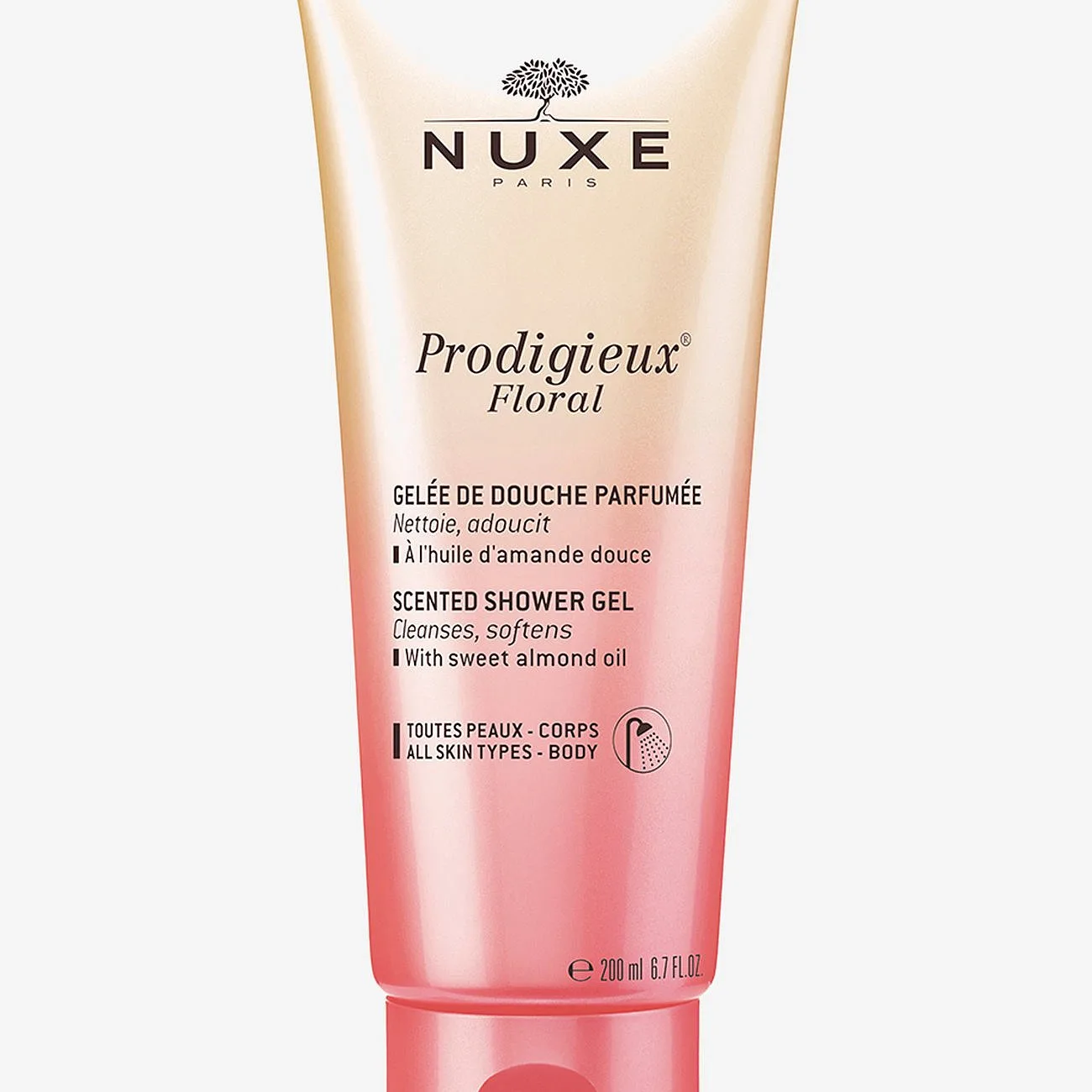 Nuxe Prodigieux Floral Duschtvål Med mandelolja 200 ml