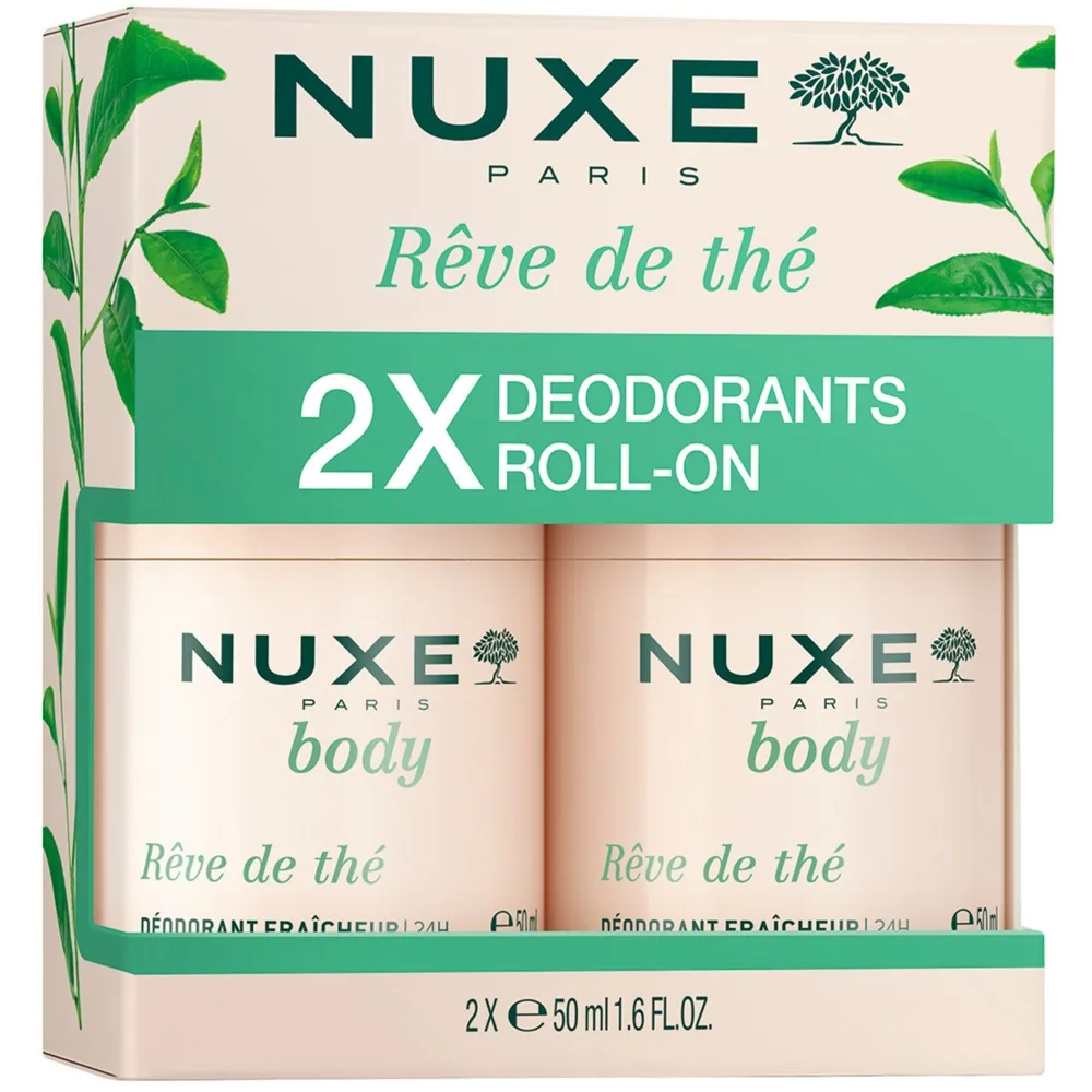 NUXE Rêve de Thé Deo Roll On Duopack (2 x 50 ml)