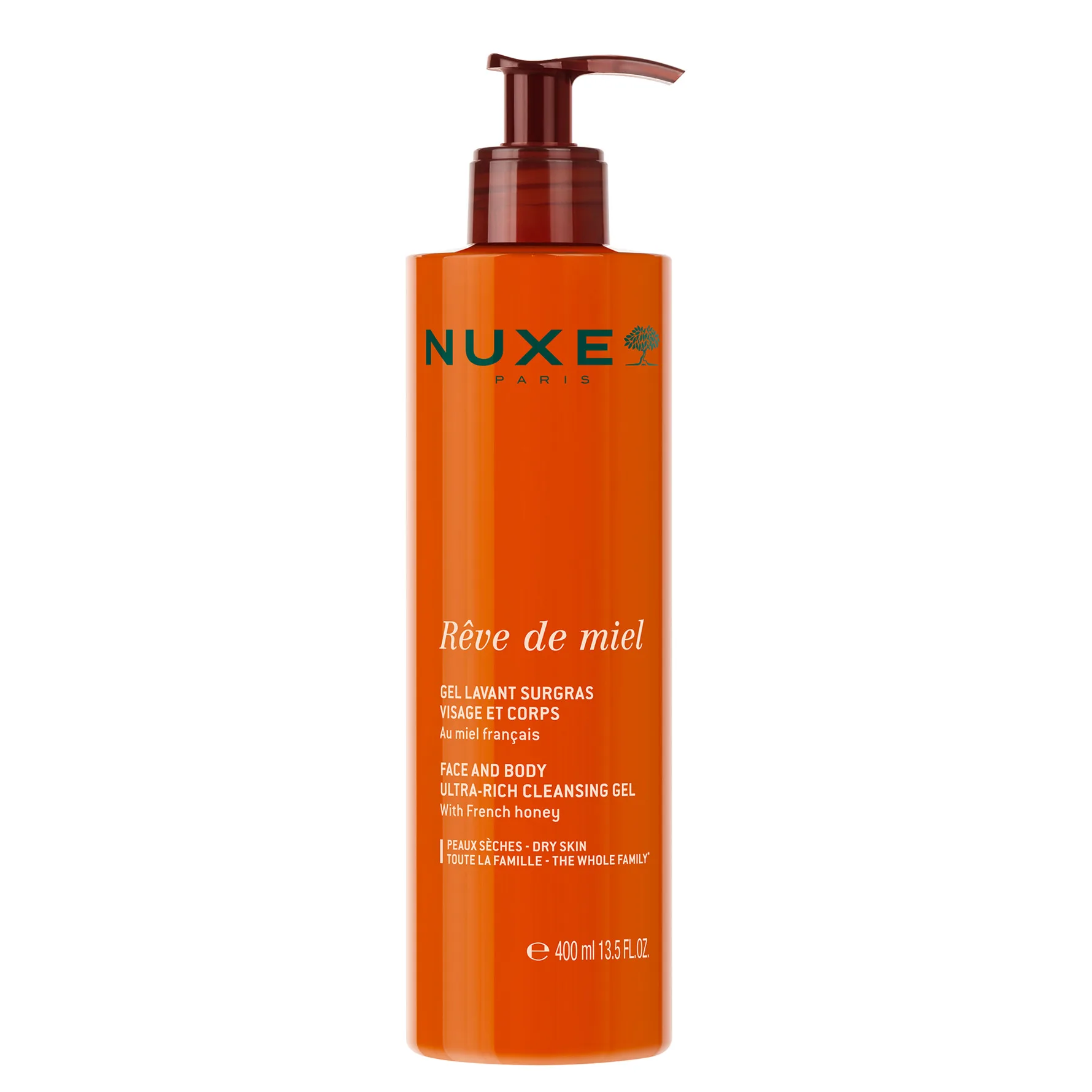 NUXE Reve De Miel Face And Body Cleansing Gel 400ml
