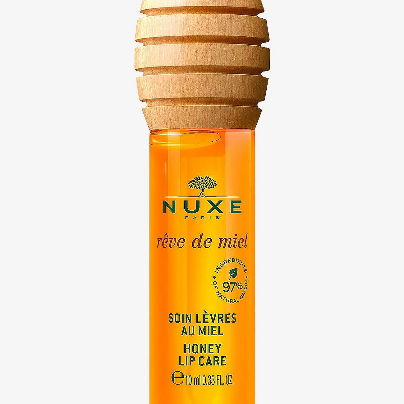Nuxe Rêve de Miel Honey Lip Care ravitseva huulibalsami sisältää E-vitamiinia 10 ml