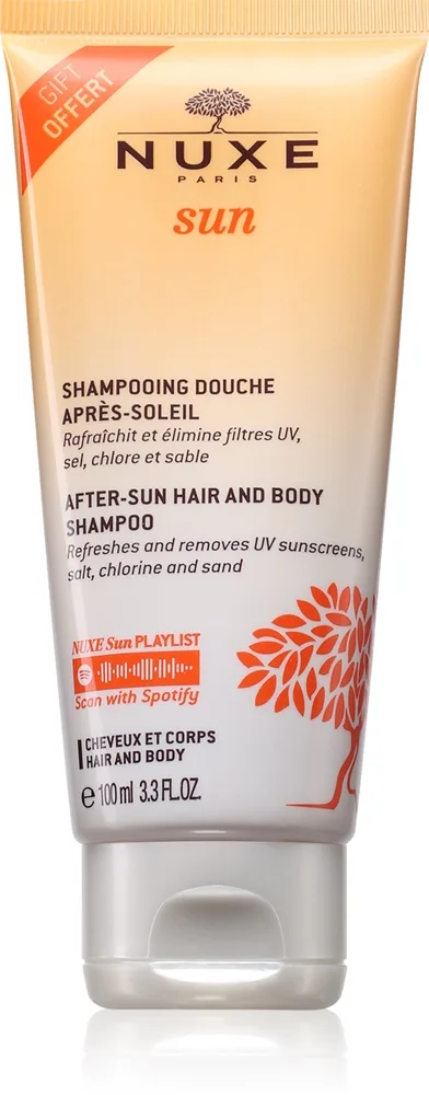 Nuxe Sun After-Sun Hair And Body Shampoo Duschgel för kropp och hår Efter sol 100 ml