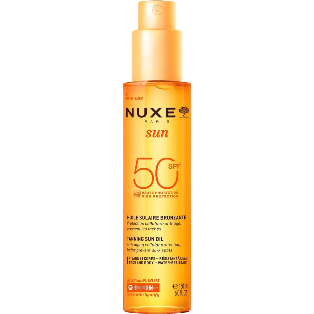 NUXE Tanning Sun Oil Spf50 150 Ml - Nude - 150 ml