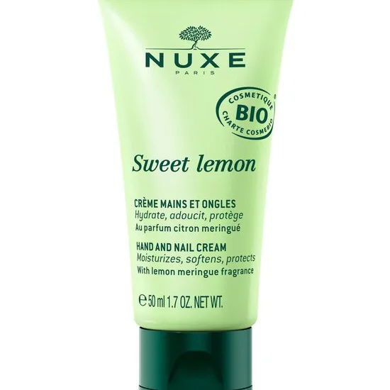 Sweet lemon bio hand and nail cream -käsivoide