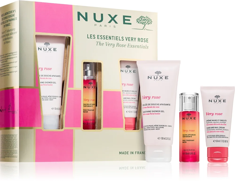 Nuxe The Very Rose Essentials Set Presentförpackning För kvinnor