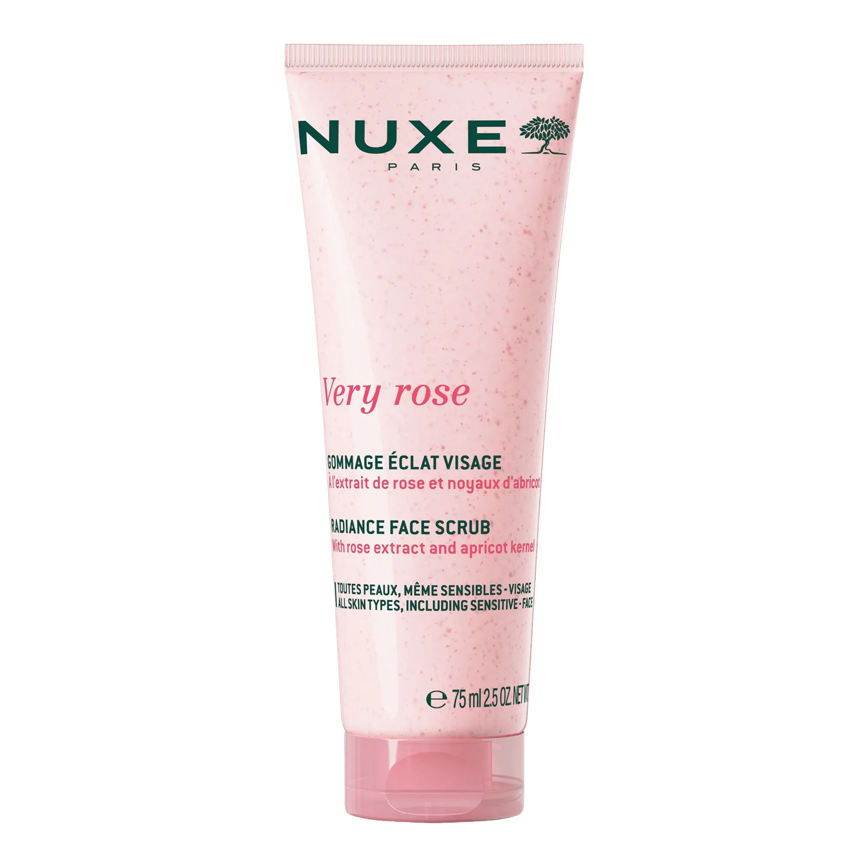 Nuxe Very Rose voidemainen kuorinta 75 ml