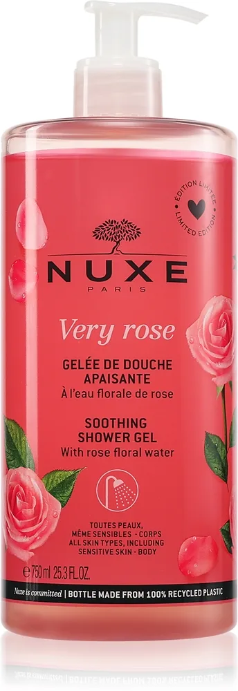 NUXE Very Rose Soothing Shower Gel 750 ml