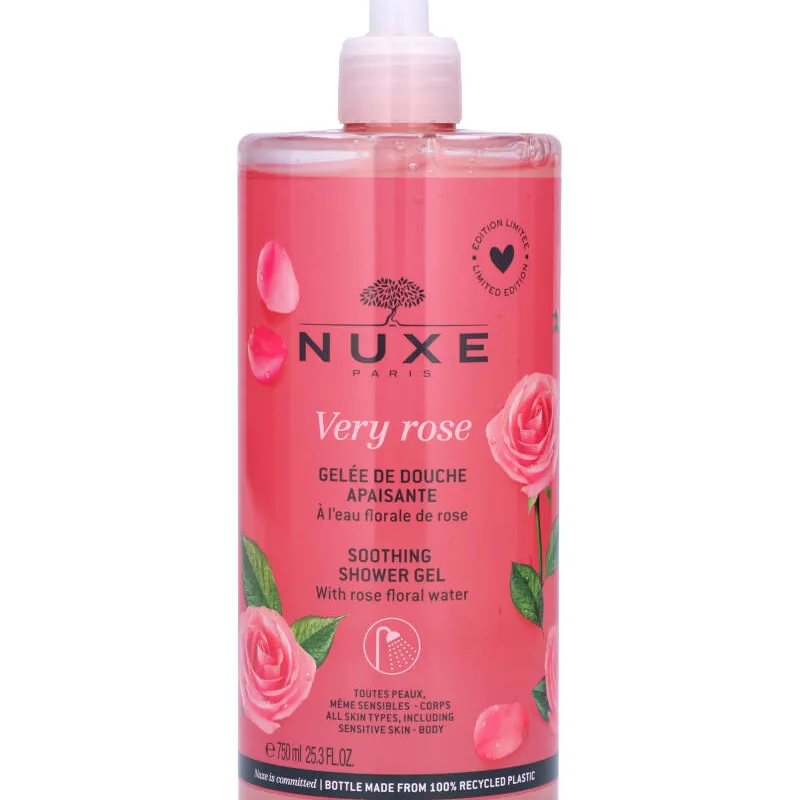 NUXE Very Rose Soothing Shower Gel 750 ml