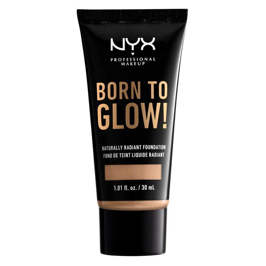 NYX Born To Glow Naturally Radiant Foundation 30ml - Medium Olive