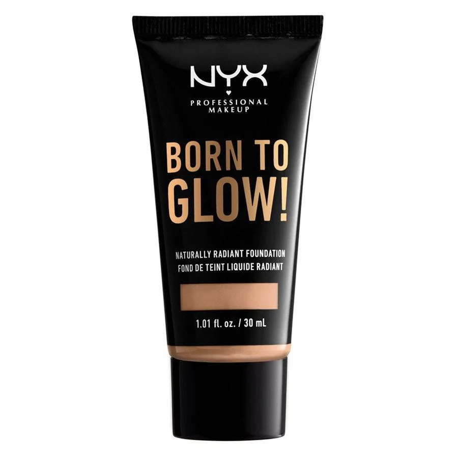 NYX Born To Glow Naturally Radiant Foundation 30ml - Natural