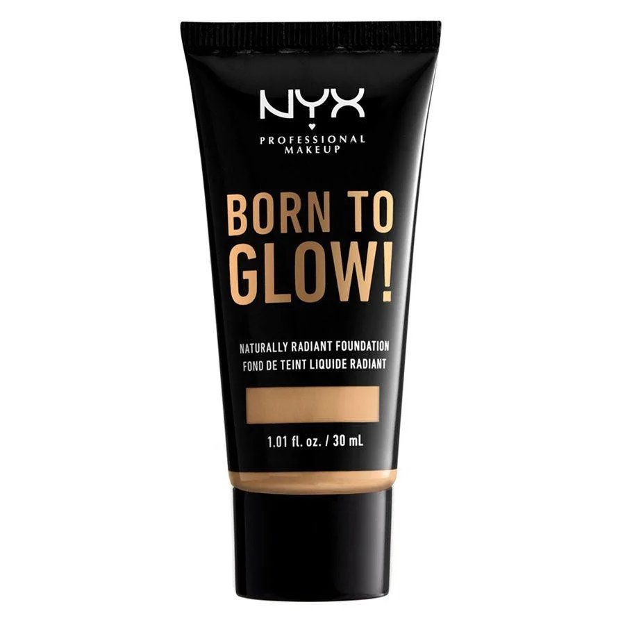 NYX Born To Glow Naturally Radiant Foundation 30ml - True Beige