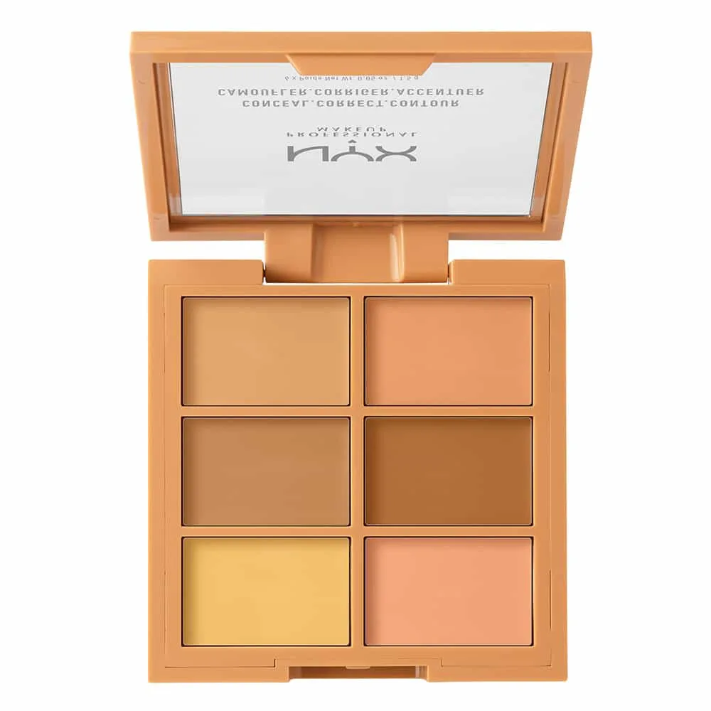 NYX PROF. MAKEUP 3C Palette Conceal Correct Contour Medium